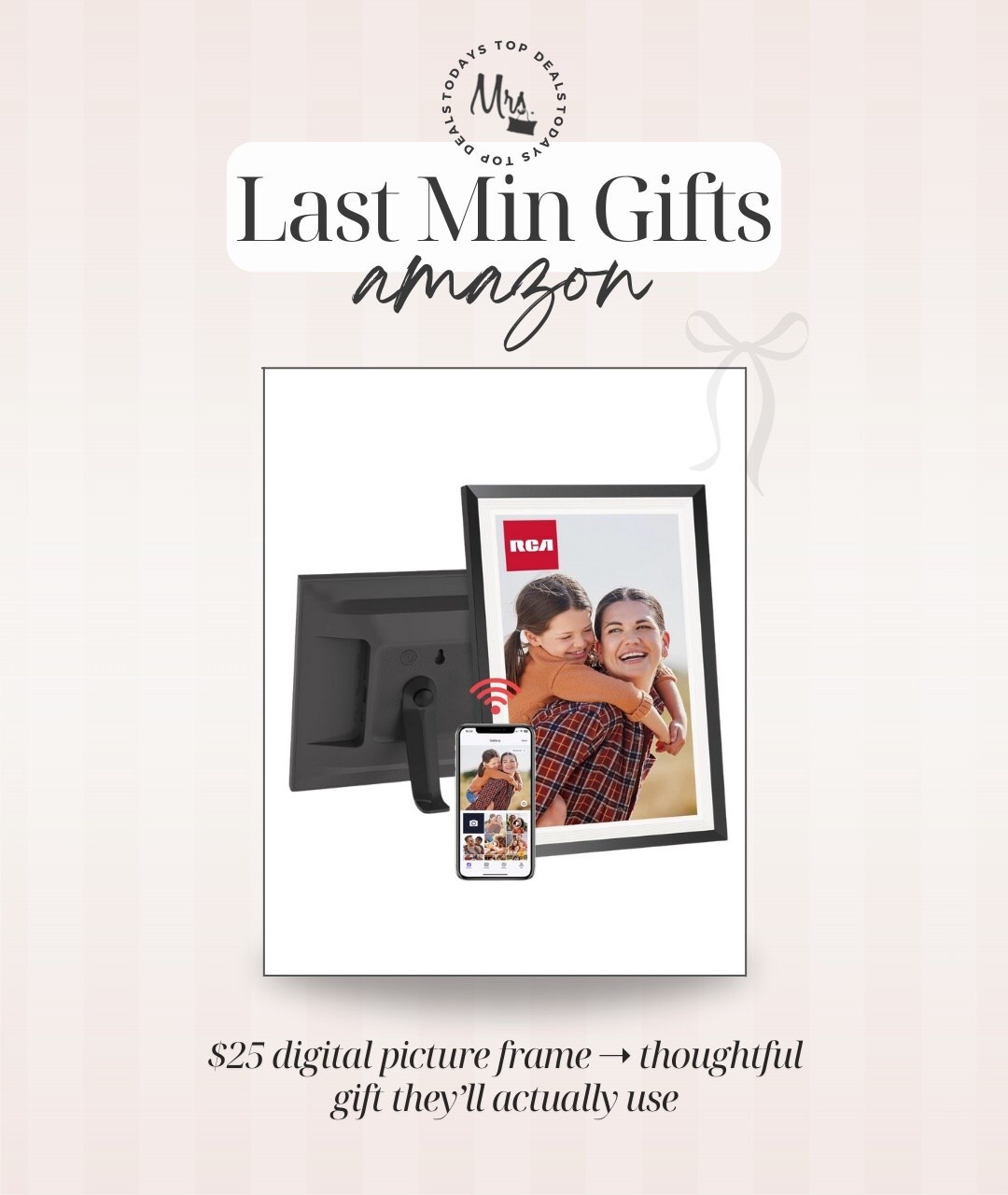 $25 digital picture frame at checkout!! Thoughtful gift loved ones will use! 

#LTKGiftGuide #LTKSaleAlert #LTKHoliday