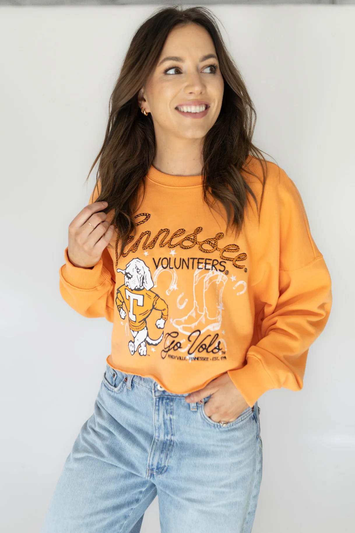 Tennessee Vault Vibe Cropped Longsleeve | Gameday Social