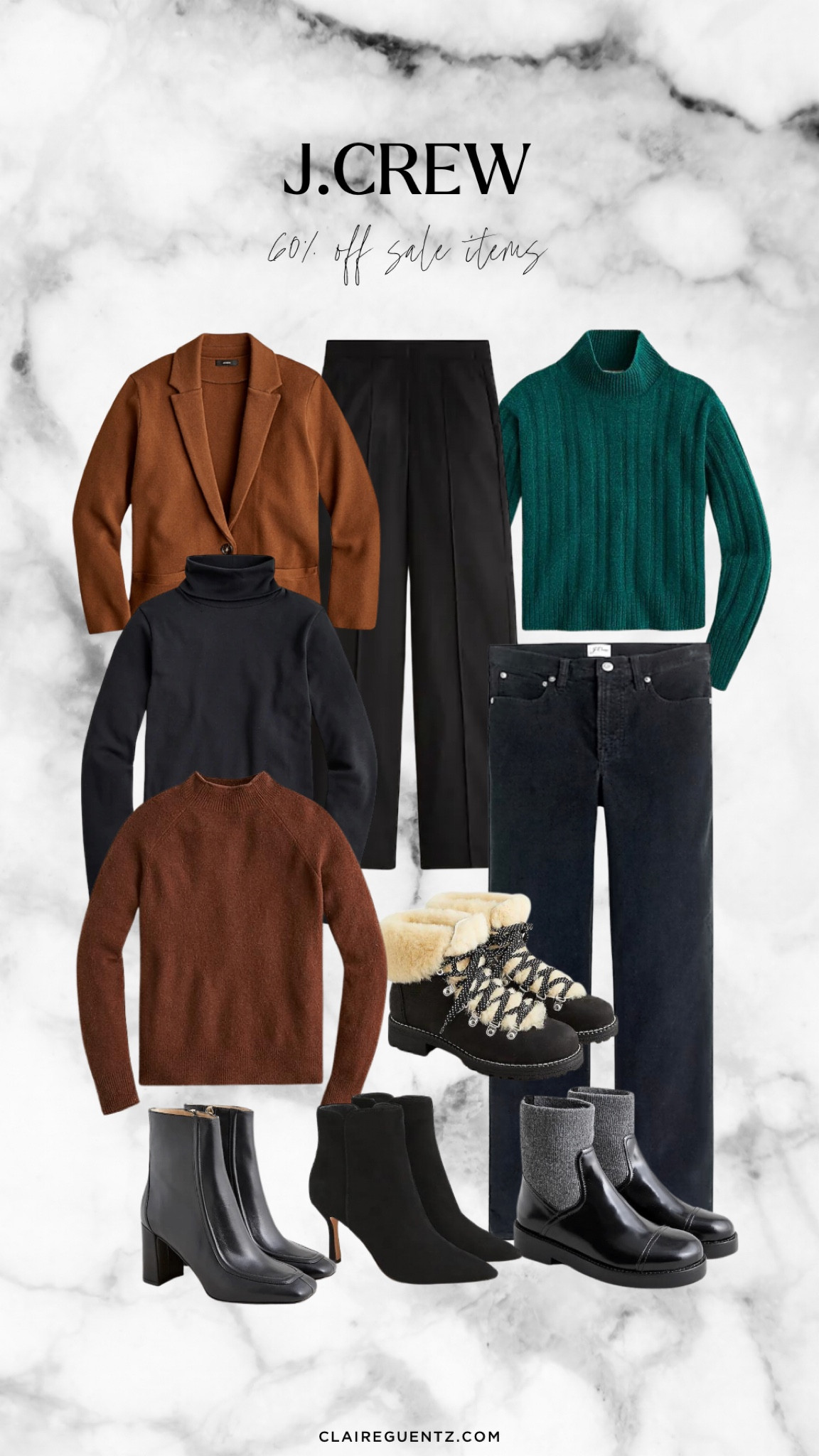 J.Crew additional 60% off sale items, winter sale, workwear, boots, sweaters

#LTKSeasonal #LTKworkwear #LTKsalealert