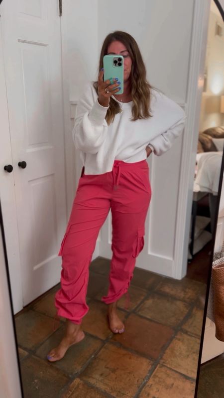Must have pants for summer!

This pink is so fun! I’m wearing a small. I went down one size only because they didn’t have a medium but both sizes fit me. 

This sweater is waist length cropped, and it is so comfortable and cozy. It comes in several colors and stripes, and it is on sale 50% off for $29.97🙌 i’m wearing my true size medium



#LTKOver40 #LTKSaleAlert #LTKFindsUnder50