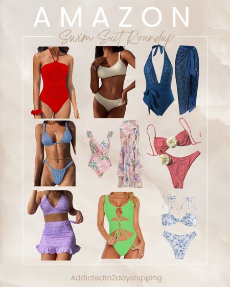 Rounded up some of my favorite swimsuits from Amazon! Sharing some one piece swim suits and some two piece swim suits!

Cut out one piece swim suit, blue and white floral two piece swim suit, two piece swim suit with skirt bottoms, one piece swim suit with matching cover up



#LTKSeasonal #LTKFindsUnder100 #LTKSwim