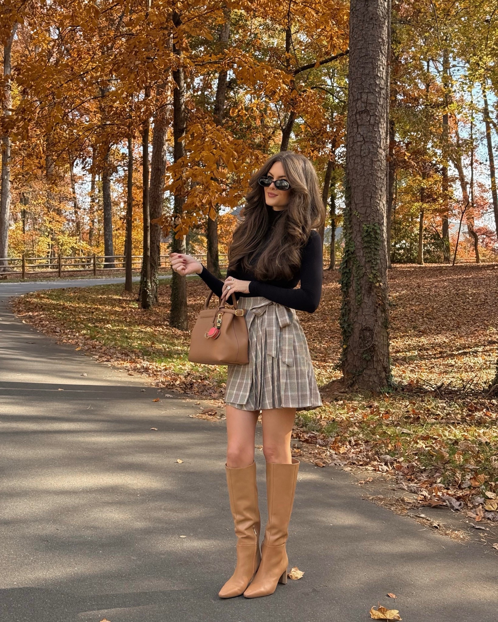 I love this plaid wrap skirt!! The bow detail is so cute!! This bodysuit is a little pricier but the quality is sooo good. It’s pretty enough to wear on its own, but also a great layer under jackets, blazers, or even sweaters. 


Fall outfit, winter outfit, boots and skirt outfit, plaid skirt, knee high boot outfit 

#LTKPetite #LTKHoliday #LTKootd