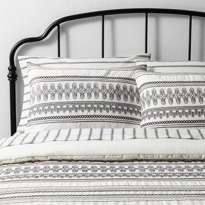 Comforter Set Embroidered - Hearth & Hand™ with Magnolia | Target