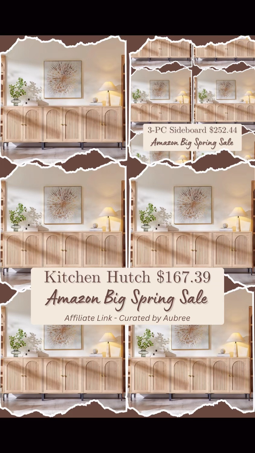 📣 Post: Amazon Big Spring Sale Finds – Sideboards & Cabinets 🤍✨

If you’ve been wanting to upgrade your space with extra storage and style, this is your sign! 😍 Amazon’s Big Spring Sale has some amazing deals on sideboards, buffets, and cabinets that are perfect for dining rooms, entryways, living rooms, or even as a coffee bar station.

From modern and sleek to rustic and farmhouse, these pieces instantly elevate your home while keeping everything organized. 🙌

🛒 Shop my favorite Sideboards & Cabinets from the Big Spring Sale below!

🔗 Link in bio / linked below ⬇️ 

#AmazonBigSpringSale #BigSpringSale #HomeDeals #HomeDecorFinds #HomeOrganization #SideboardStyle #CabinetGoals #DiningRoomDecor 

#LTKHome #LTKSaleAlert