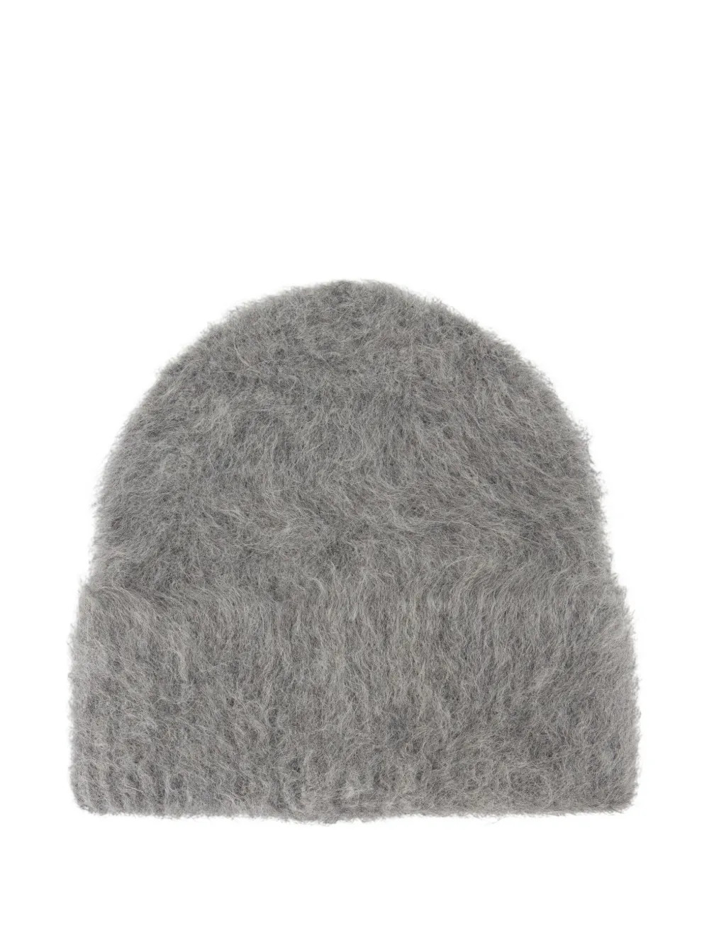 TOTEME Alpaca Knit Beanie | Grey | FARFETCH | Farfetch Global