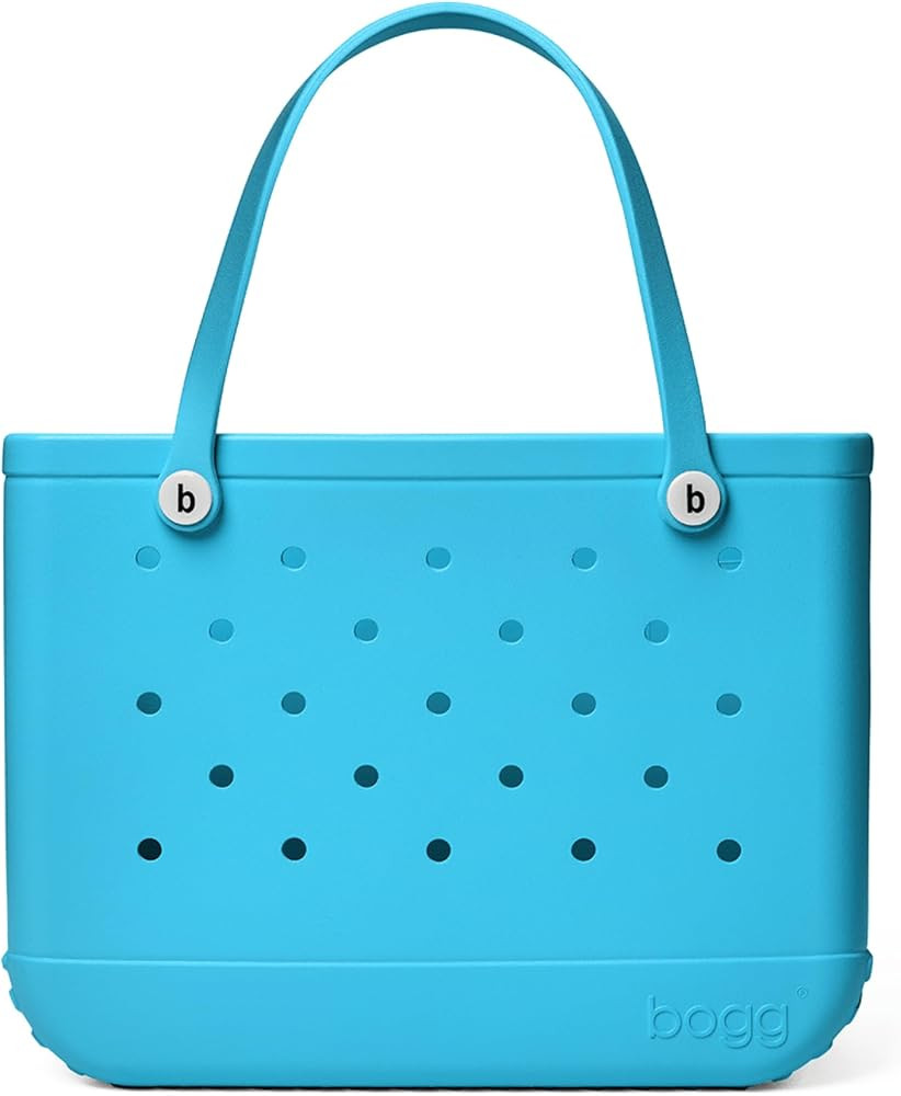 BOGG BAG - Tote for Beach, Pool, Boat, Sports - All Purpose EVA - White Buttons | Amazon (US)