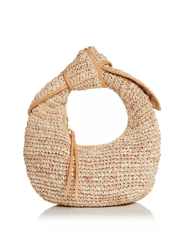 POOLSIDE Josie Raffia Knot Bag Handbags - Bloomingdale's | Bloomingdale's (US)