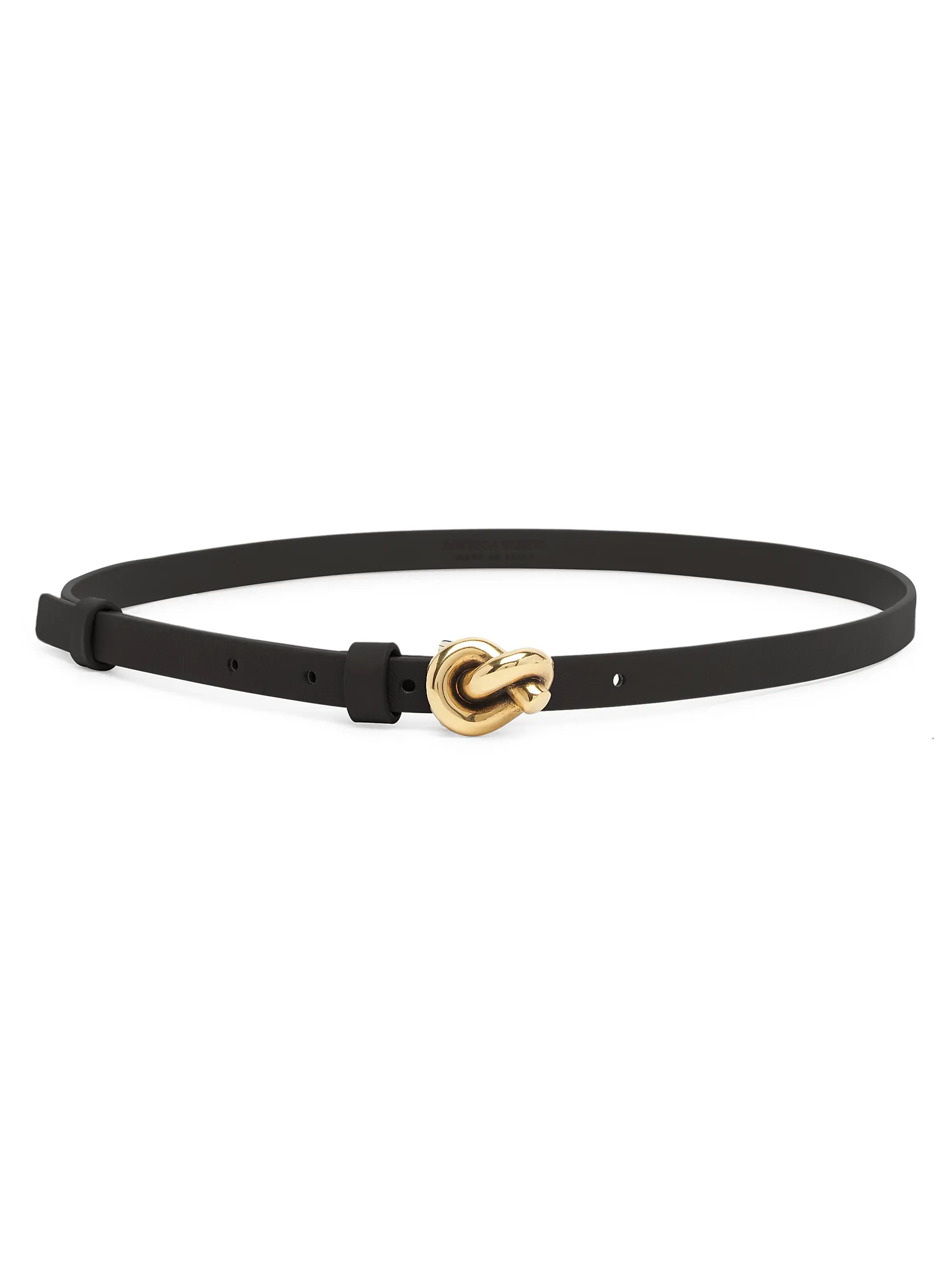 Leather Knot Belt | Saks Fifth Avenue