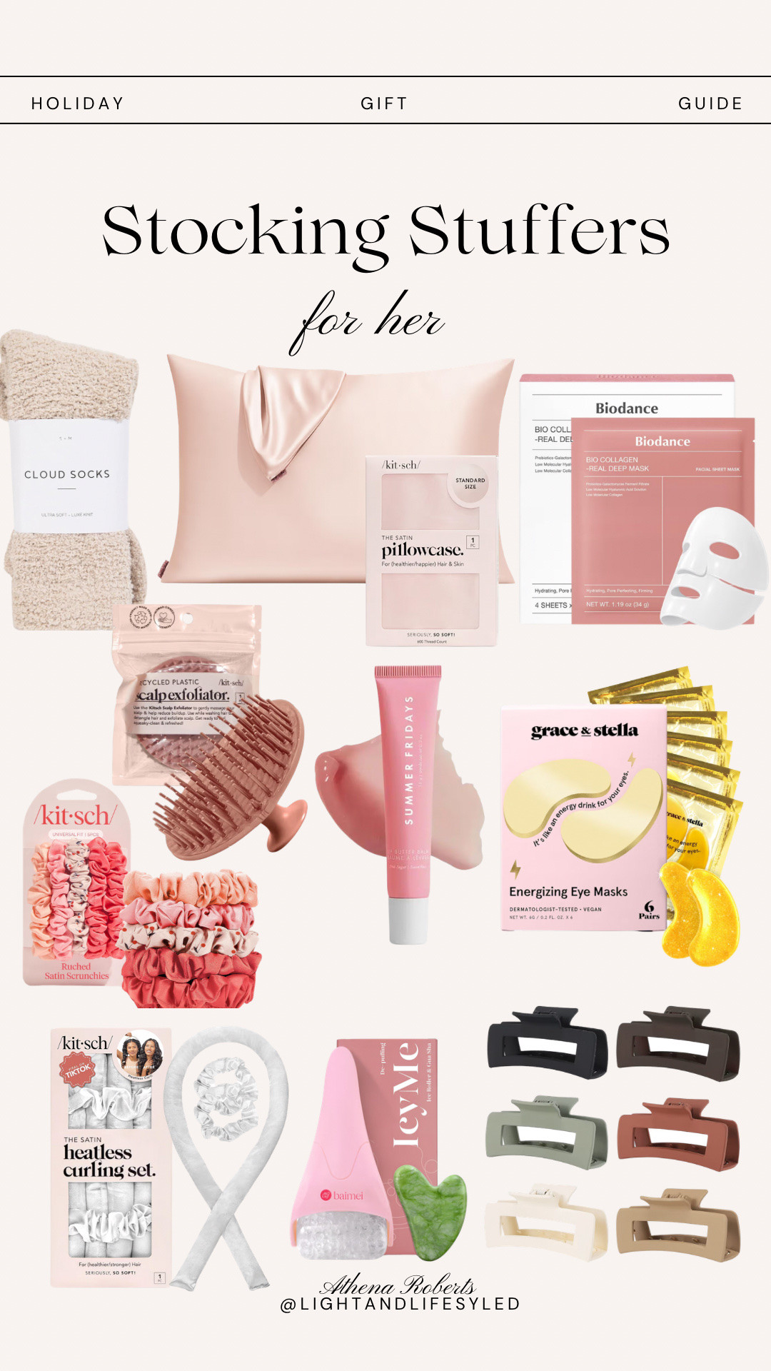 Stocking stuffers for her!🎁

Gifts for her, gift guide, Christmas gifts, Amazon cyber deals

#LTKCyberWeek #LTKGiftGuide #LTKSaleAlert