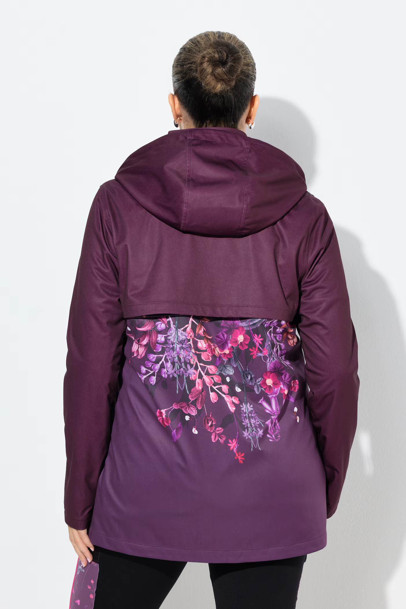 HYPRAR 2-in-1 Convertible Water-Repellent Jacket | Ulla Popken - US