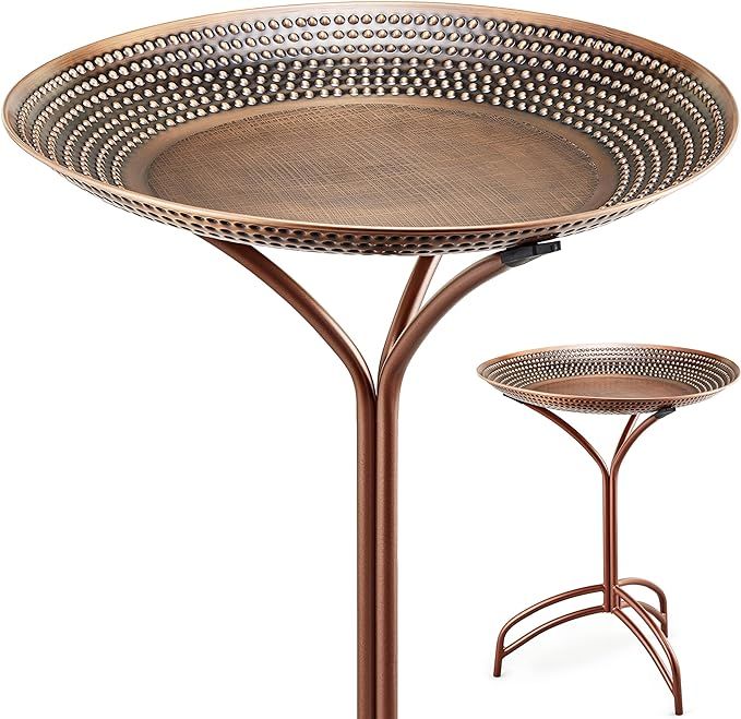 Good Directions BBG20-1 20" Pure Copper Tranquility Finish, Includes Collapsible Stand Birdbath, ... | Amazon (US)