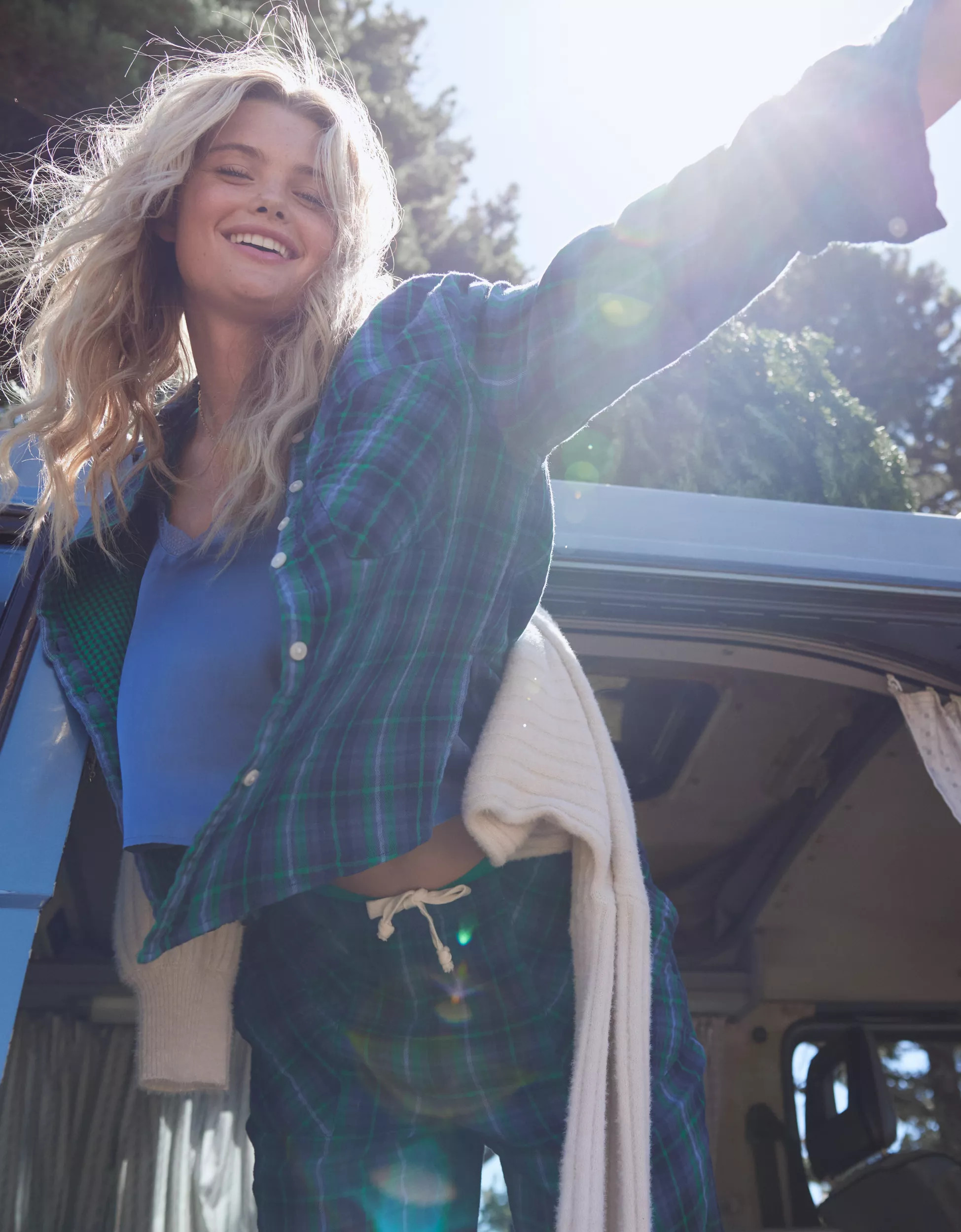 Aerie Soft Gauze Pajama Shirt | Aerie