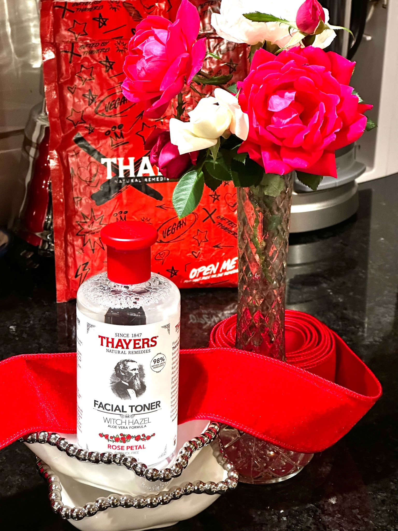 Thayer’s Rose Petal Facial Toner smells amazing and works well! Plus, it’s alcohol free, so it doesn’t dry out skin while it’s helps to smooth texture, even skin tone, hydrate, and unclog pores. 
There’s three toners to choose from!

#LTKBeauty #LTKSeasonal #LTKSaleAlert