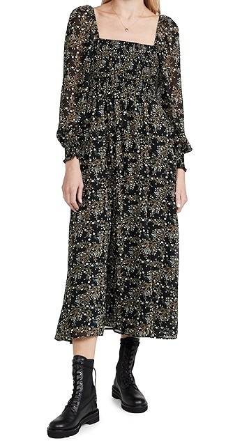 Classic Smocked Maxi Dress | Shopbop