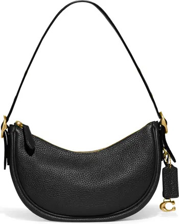 Luna Soft Pebble Leather Shoulder Bag | Nordstrom