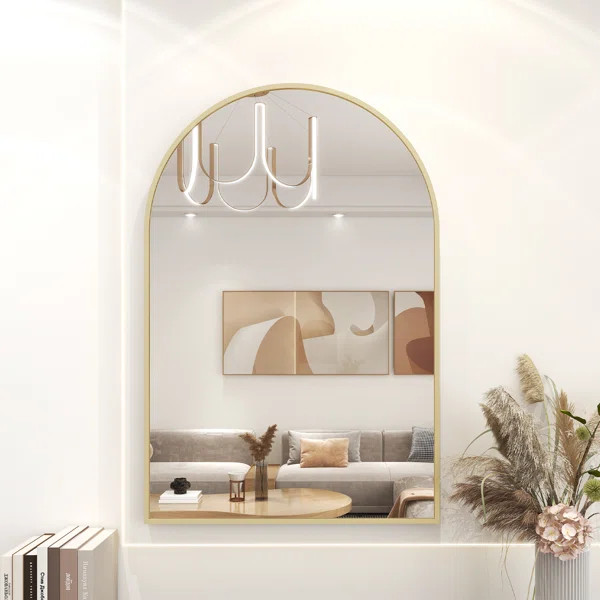 Cornelia Arch Metal Wall Mirror | Wayfair North America