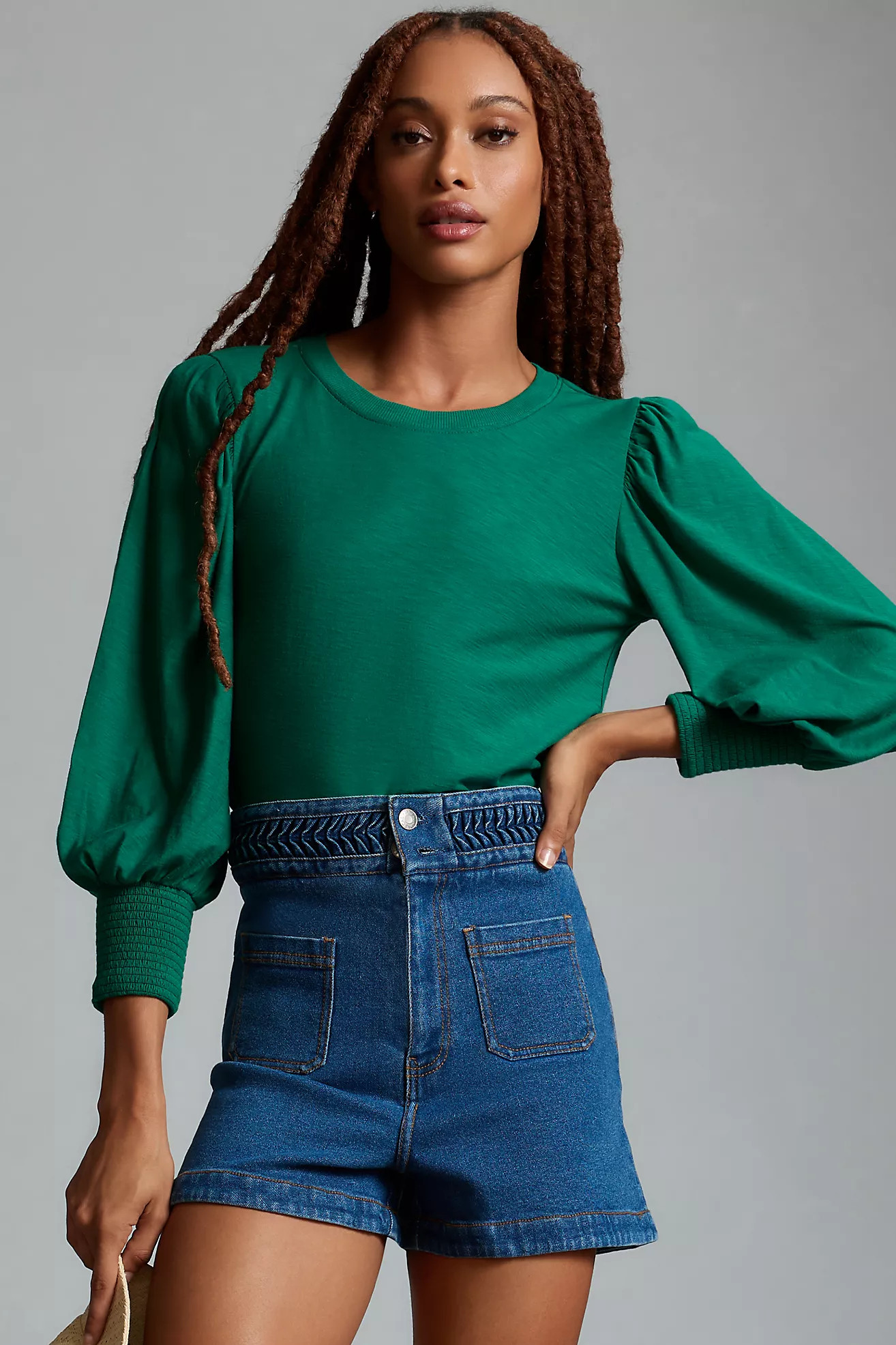 Nation LTD Loren Puff-Sleeve Tee | Anthropologie (US)