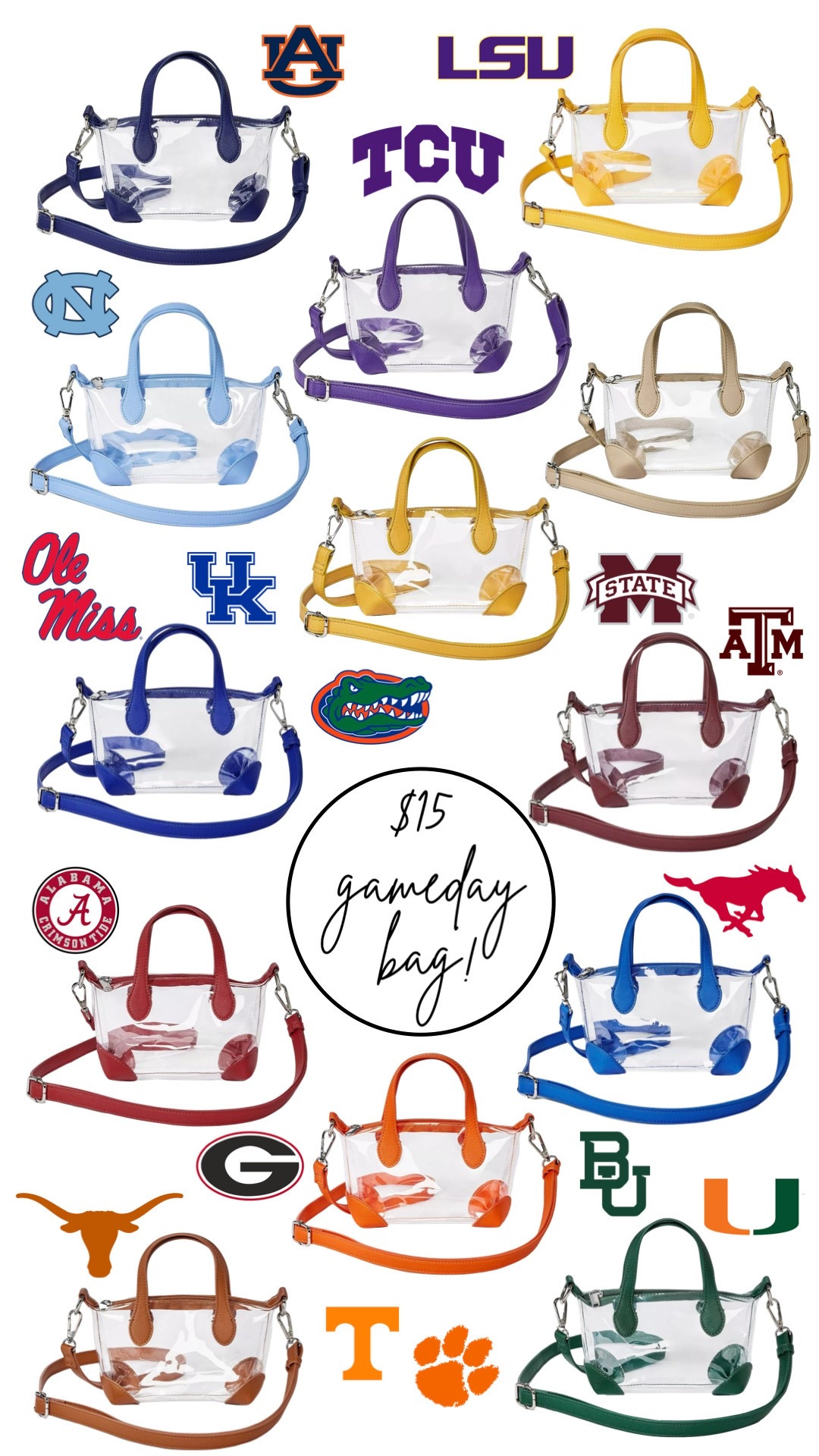 $15 gameday bag 🏈

#LTKItBag #LTKStyleTip #LTKSeasonal