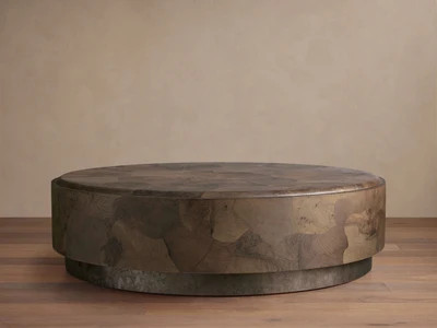 Polanco Round Plinth Coffee Table , 42"" | Arhaus | Arhaus