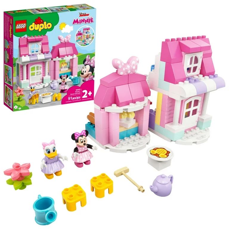 Lego Duplo Disney Minnie's House and Café 91 Pieces - Walmart.com | Walmart (US)