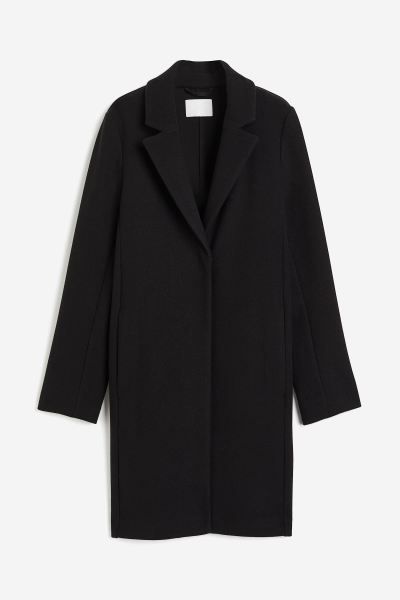 Single-breasted Coat - Black - Ladies | H&M US | H&M (US + CA)