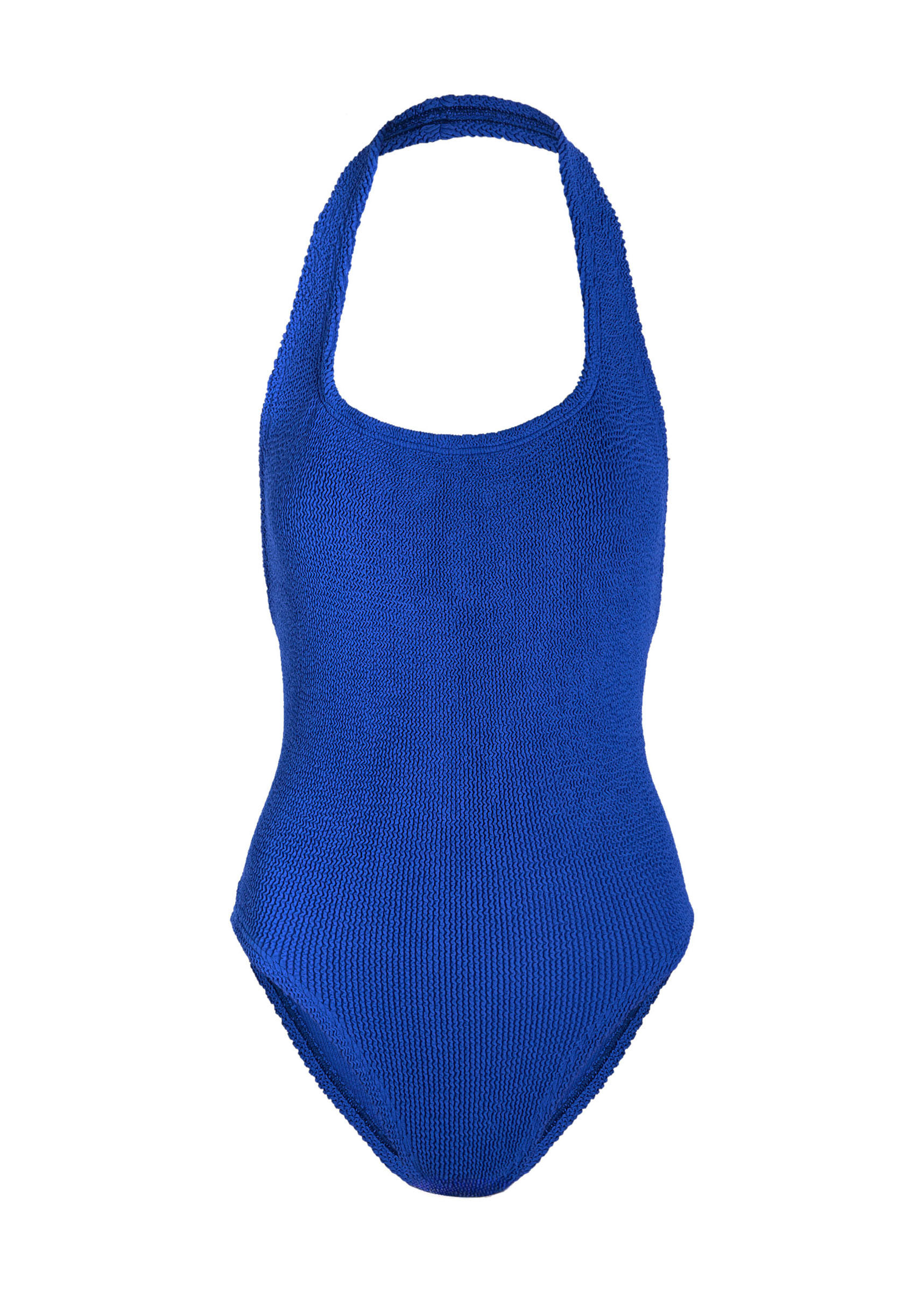 SS SANDY HALTERNECK SWIMSUIT_63858_BLUE | Harvey Nichols