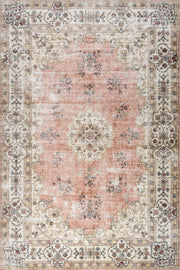 Rosette Medallion Spill Proof Washable Rug | Rugs USA