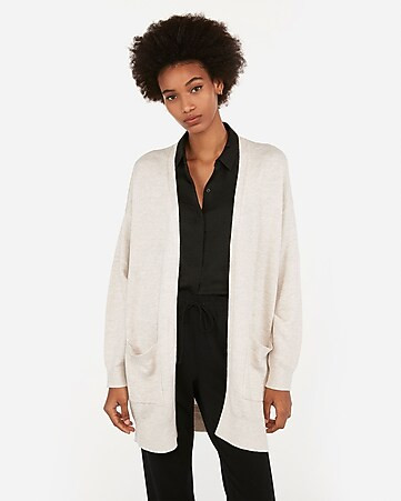 cozy wedge cardigan | Express