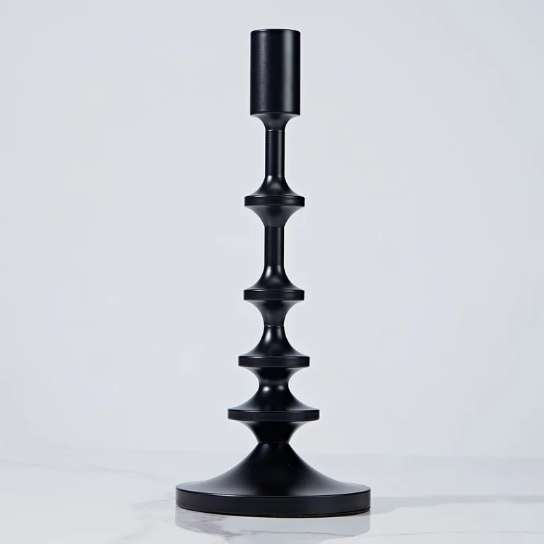 Modern Aluminum Taper Candle Holder with Powder-Coated Finish, Smooth Matte Candle Stand for Indo... | Walmart (US)