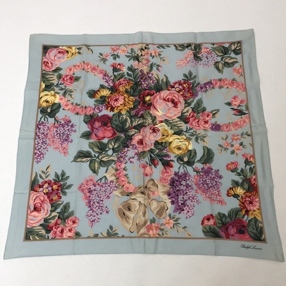 Ralph Lauren Floral cotton Scarf | Poshmark
