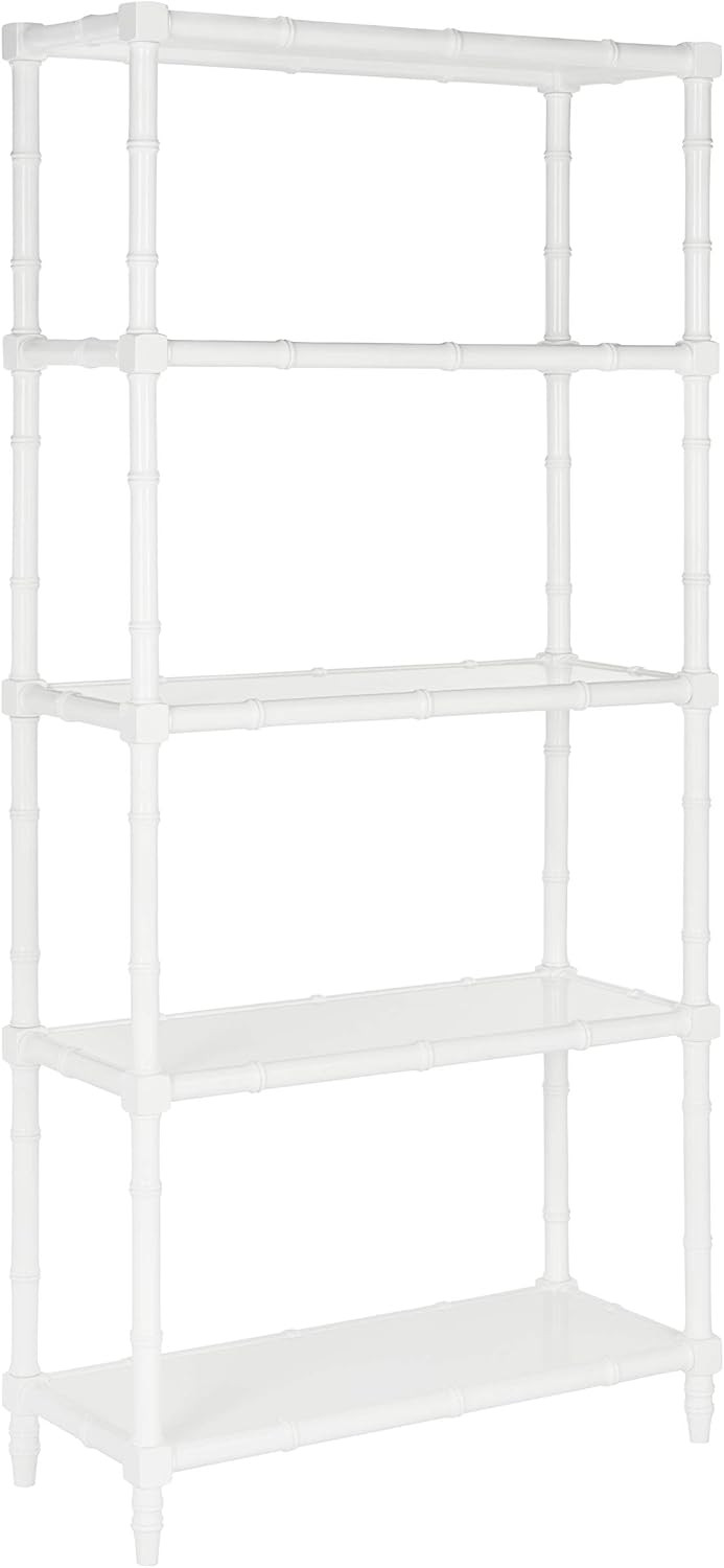 Safavieh Home Collection Ebo Coastal 4 Tier Etagere, White | Amazon (US)