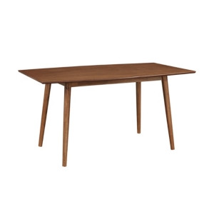 60" Wood Mid-Century Kitchen Dining Table - Brown | Macys (US)