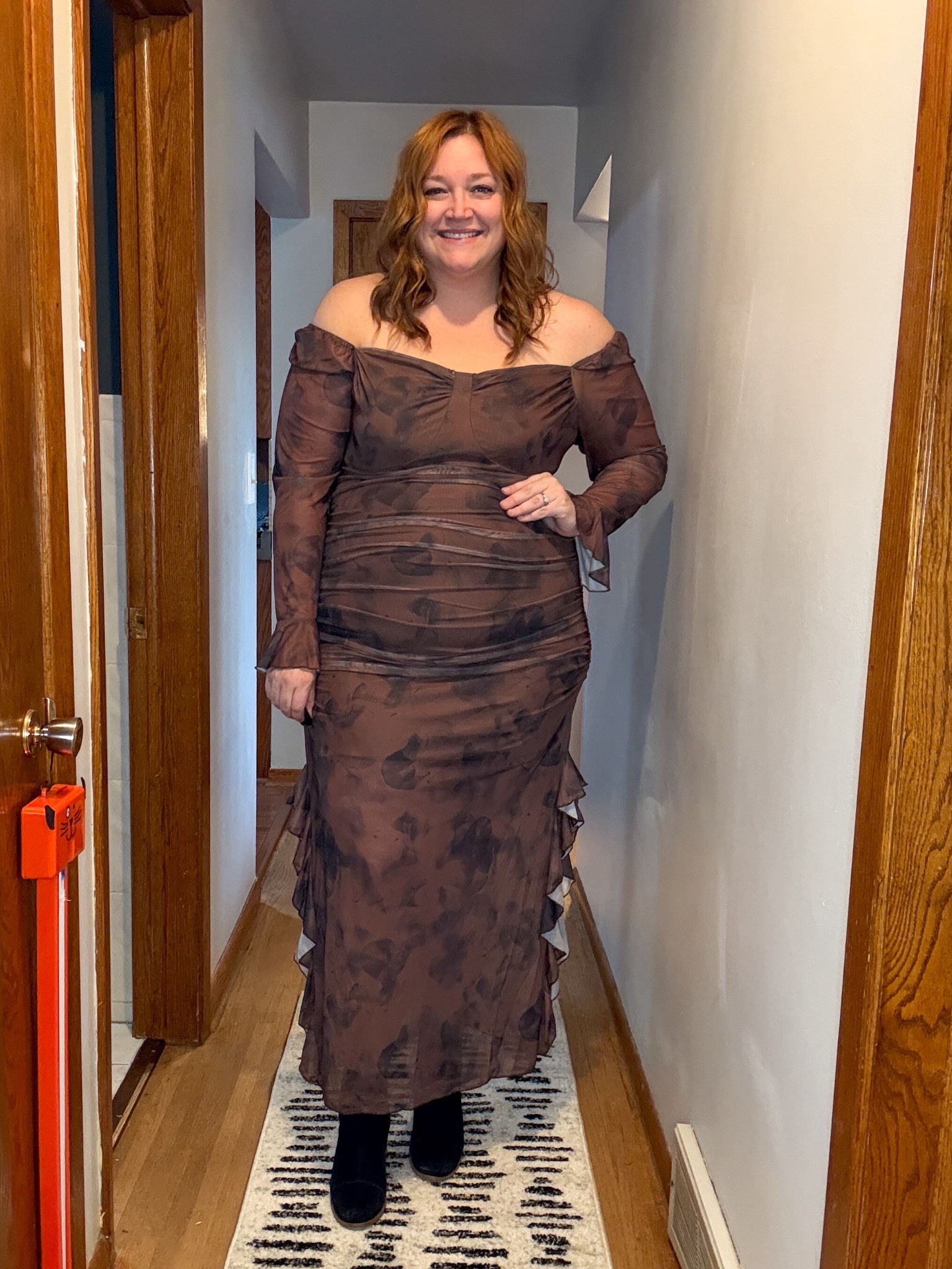 Ruched dress for fall 

#LTKMidsize #LTKFindsUnder50 #LTKPlusSize