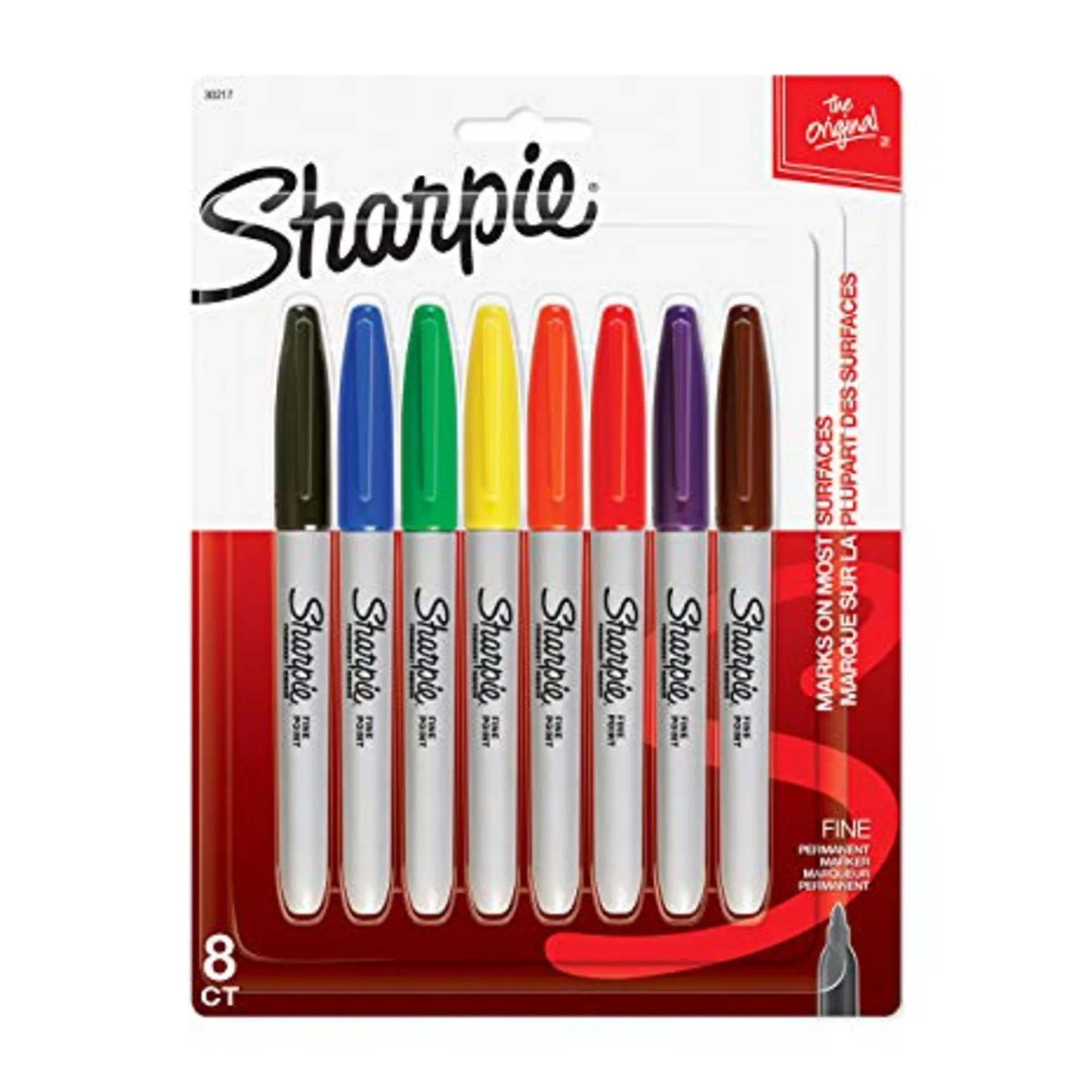 Sharpie 8 -Pack Fine Assorted Colors Marker | 30217PP | Lowe's