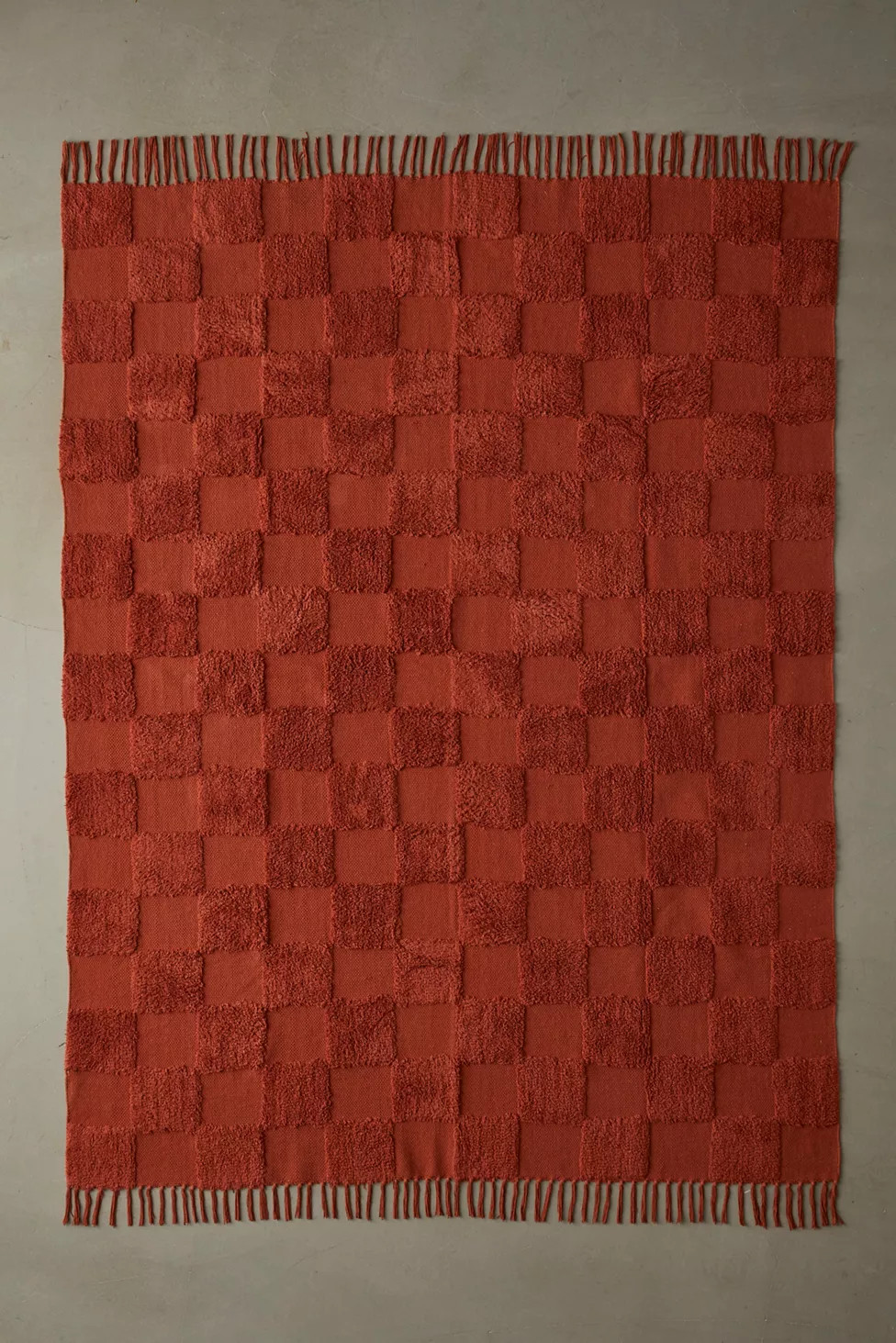 Checkerboard Hilo Minimal Tufted Rug | Urban Outfitters (US and RoW)