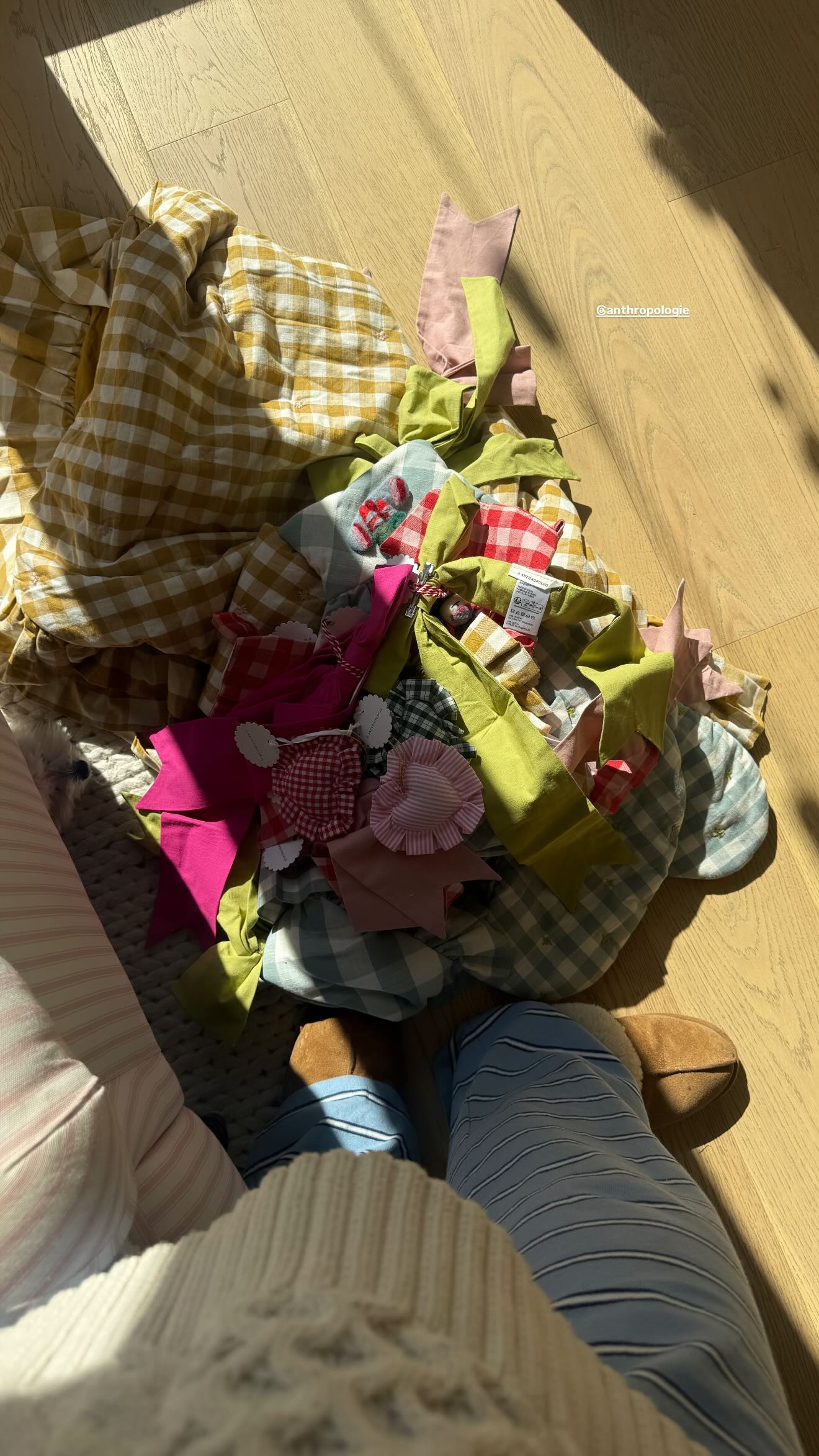 anthro christmas decor is coming out 💞 loving all of the gingham! 

 

#LTKSeasonal #LTKHome #LTKStyleTip