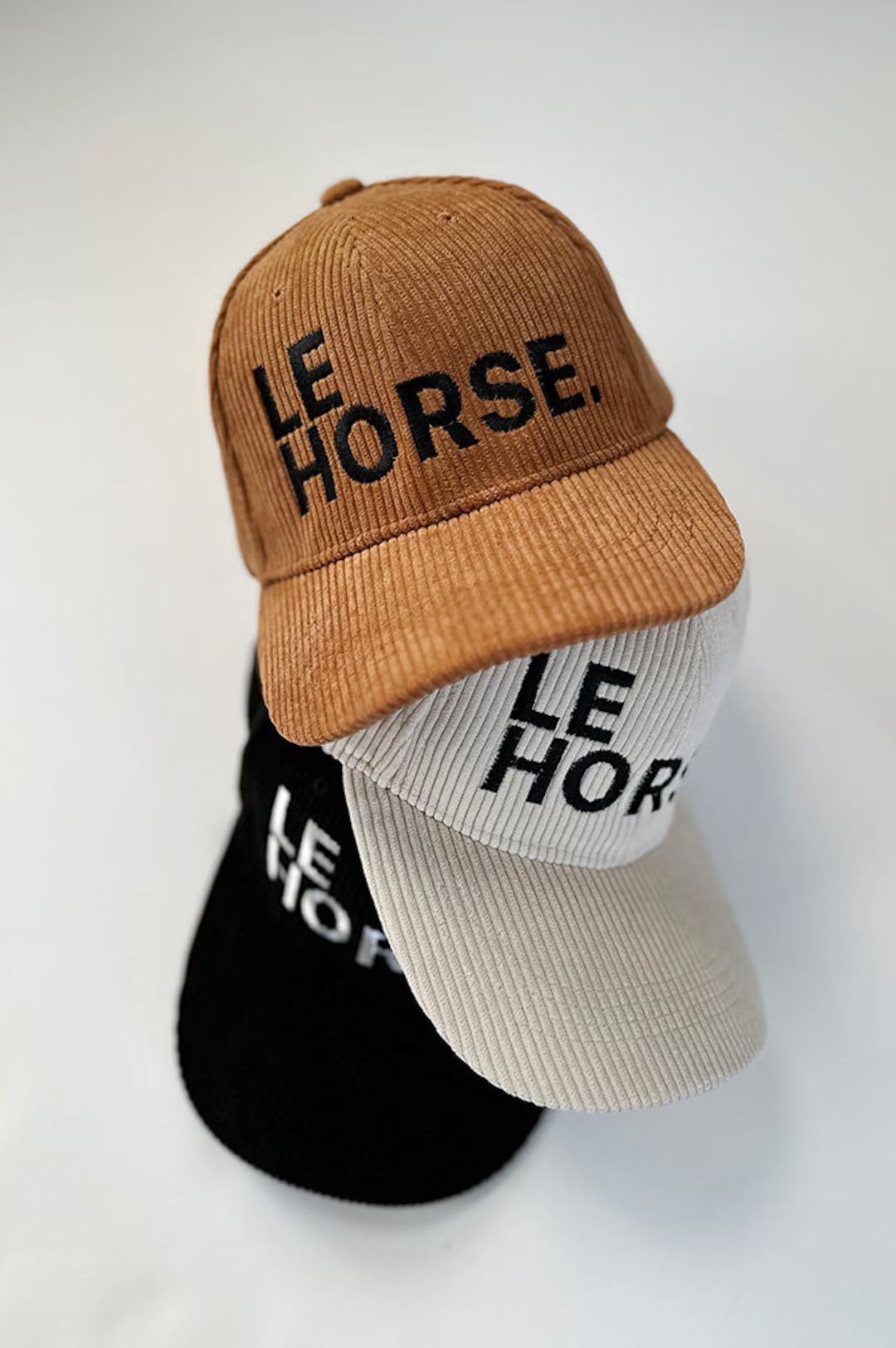 LE HORSE. Trucker Hat  Horse Hat  Corduroy Ball Cap  Horse - Etsy | Etsy (US)
