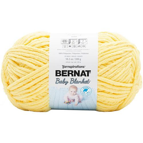 Bernat Baby Blanket Big Ball Yarn - Buttercup | HSN