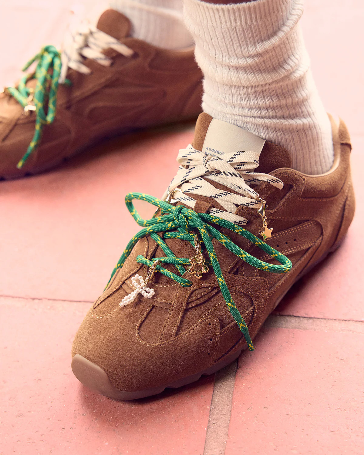 AZIEL Camel Suede Low-Top Lace-Up Women's Sneakers | Steve Madden (US)