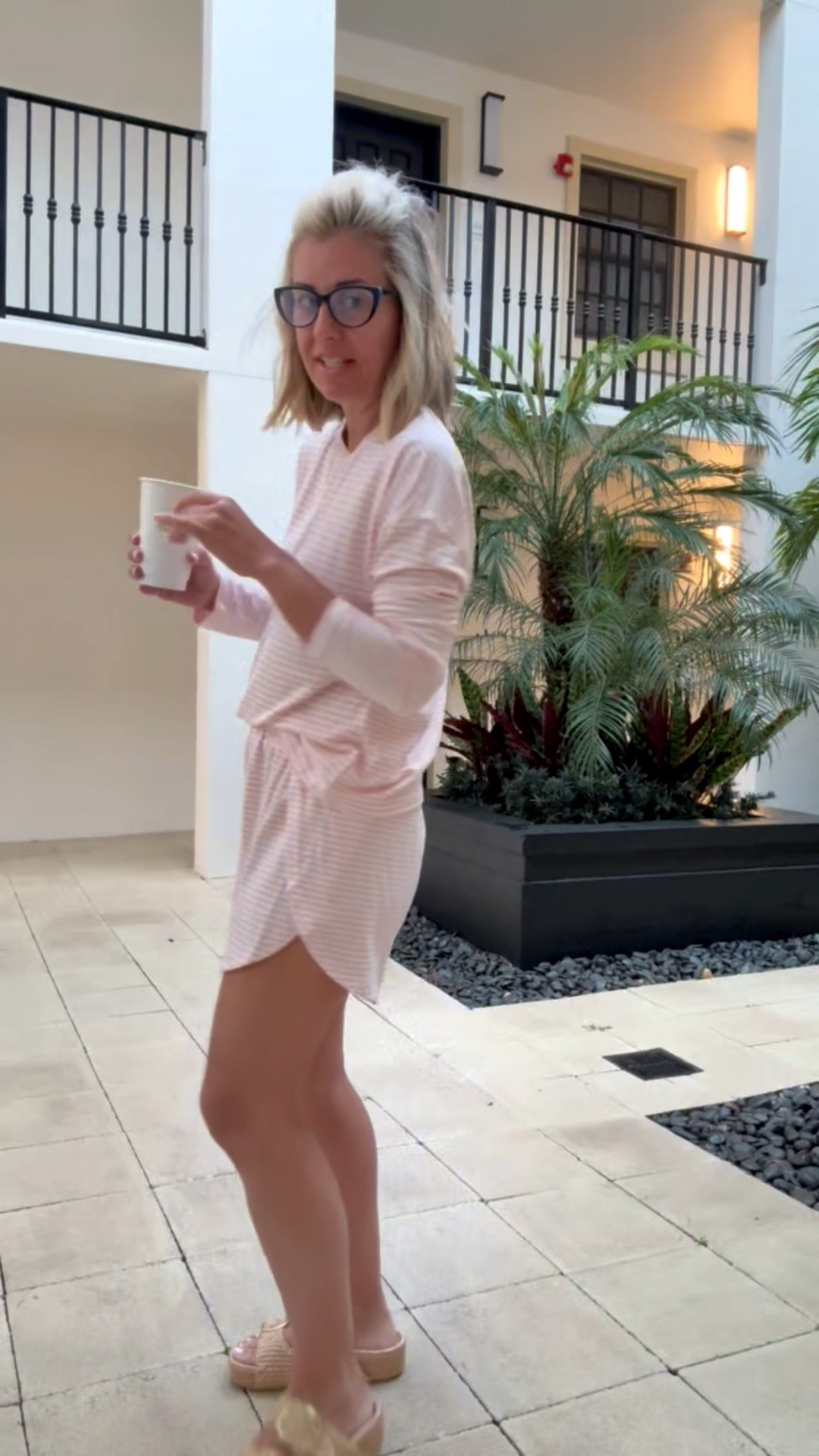 You are going to be obsessed with these pajamas & the price. The zon for the win! So soft and the side-cut on the shorts is so flattering. I’m in a small.  

#LTKmomlife #LTKmorningroutine #LTKTravel