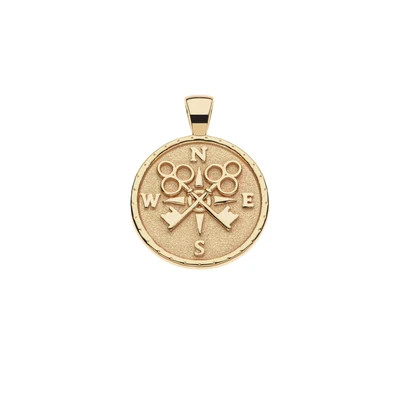 FOREVER JW Small Pendant Coin | Jane Win