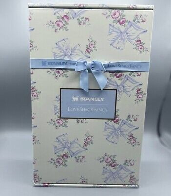 Stanley Love Shack Fancy Holiday Quencher 20oz Rosa Beaux Blue New In Hand  | eBay | eBay US