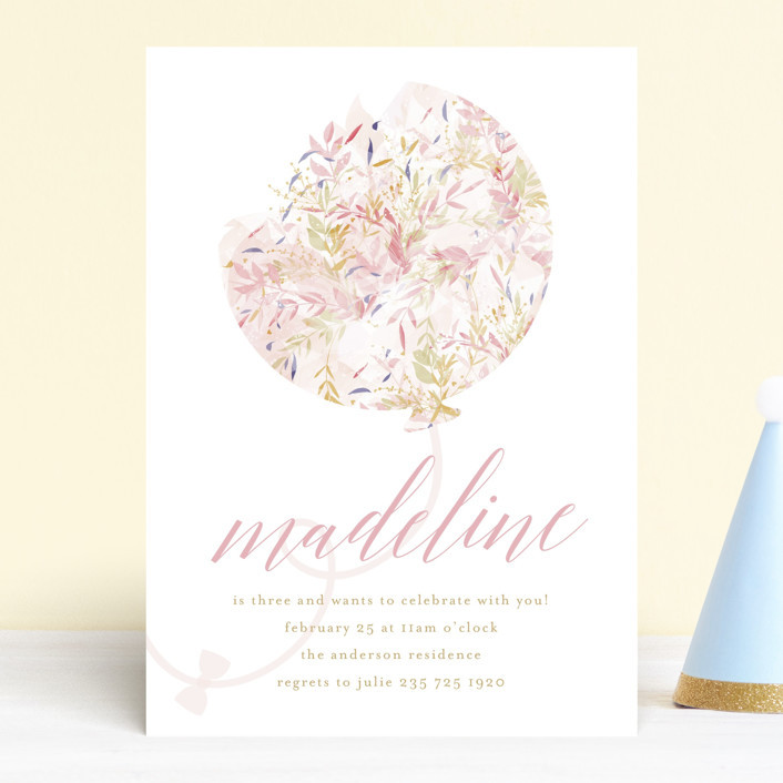 floral balloon | Minted