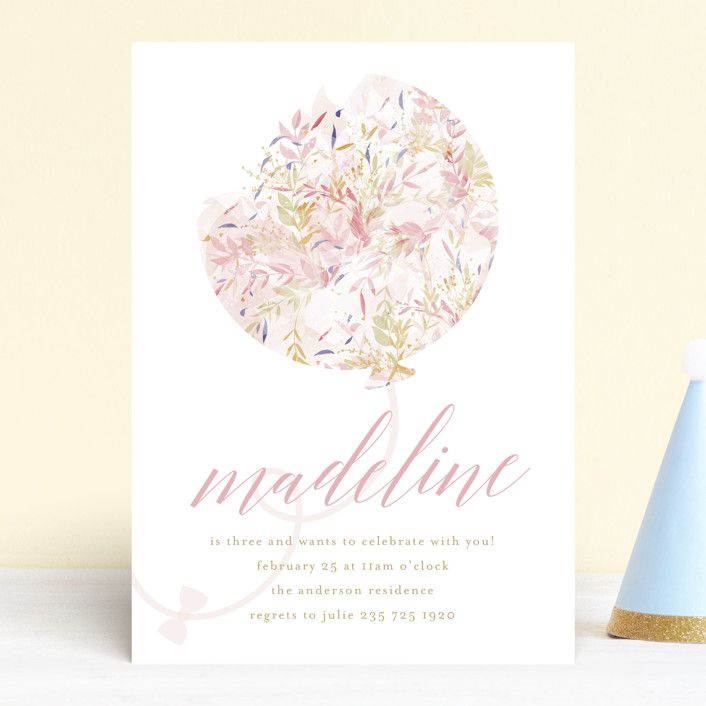 floral balloon | Minted