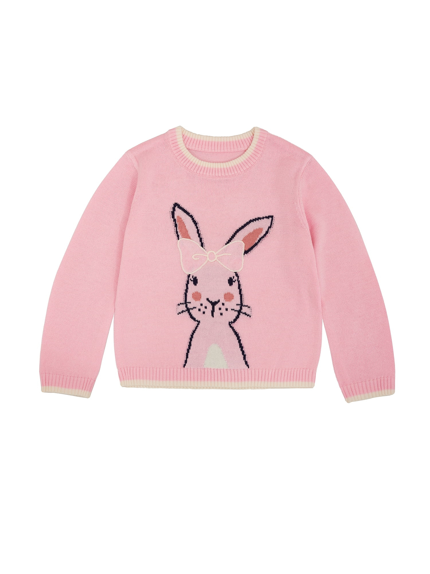 Way To Celebrate Toddler Girl Easter Sweater, Sizes 12M-5T - Walmart.com | Walmart (US)