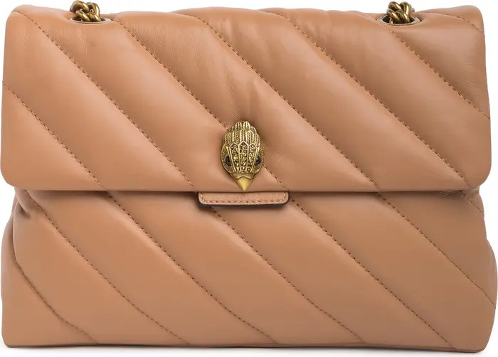 KURT GEIGER Leather Large Soho Shoulder Bag | Nordstrom Rack