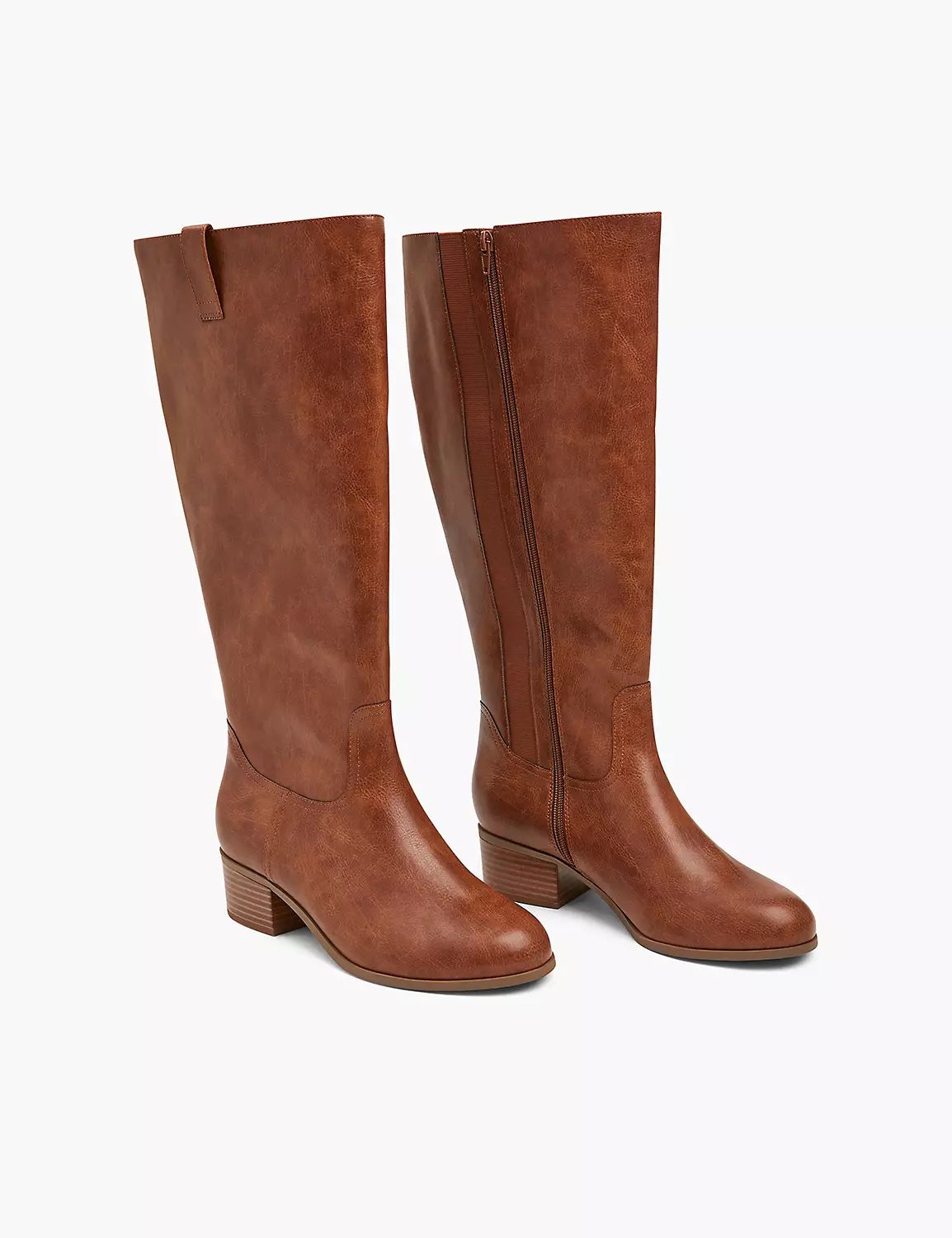 Dream Cloud Faux-Leather Classic Riding Boot | LaneBryant | Lane Bryant (US)