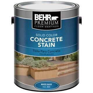 BEHR PREMIUM 1 gal. Deep Tint Base Interior/Exterior Concrete Stain 83001 - The Home Depot | The Home Depot