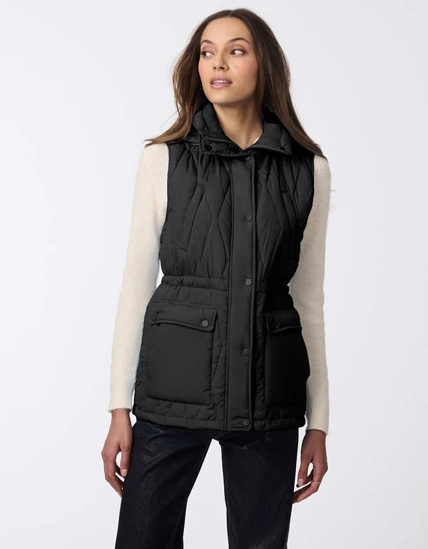 Harmony Quilted Vest | Bernardo Fashions