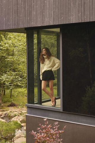 Peyton Asymmetric Skort | Dynamite Clothing